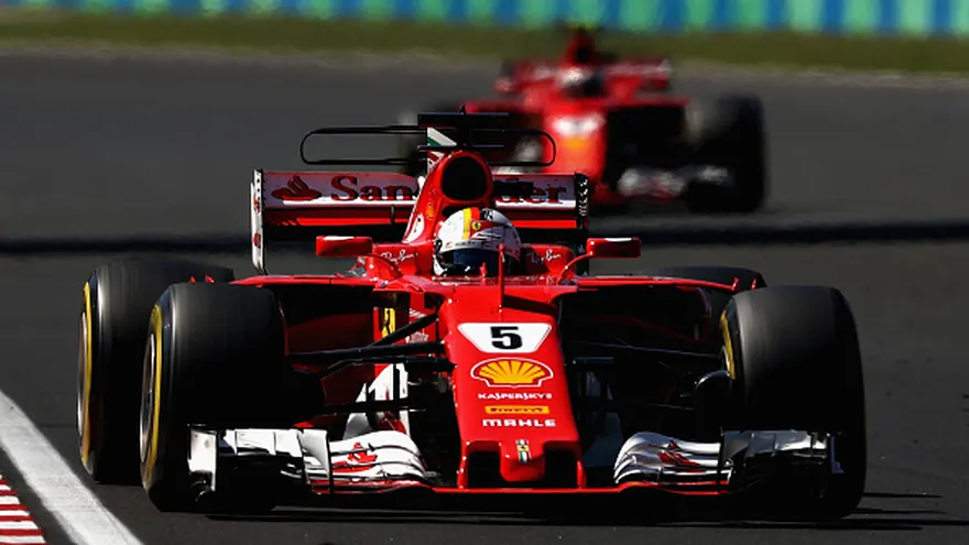 Ferrari impuso su dominio en Hungría.
