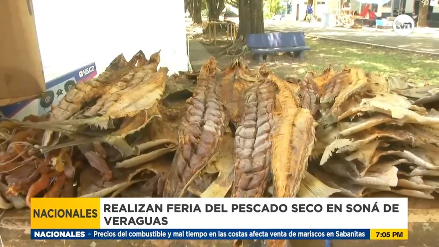 Feria del Pescado Seco en Soná