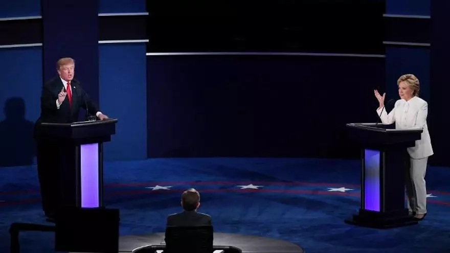 Hillary Clinton y Donald Trump chocan en último y tercer debate
