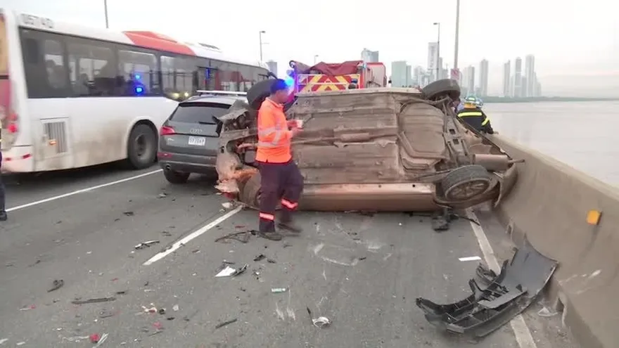 El impresionante rescate de un hombre en el Corredor Sur
