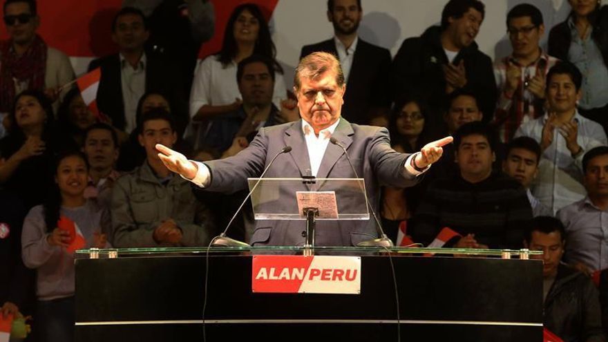 El expresidente peruano Alan García.