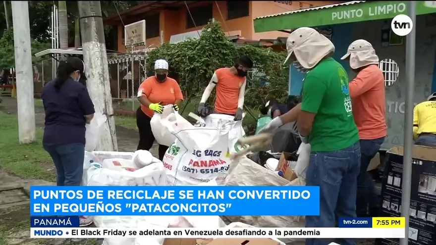‘Pataconcitos’ en puntos de reciclaje