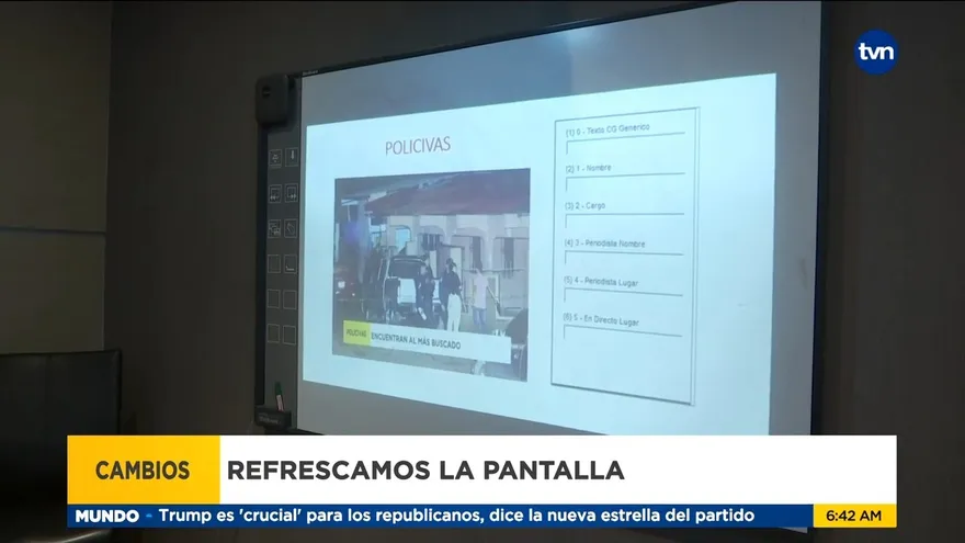 TVN Noticias implementa cambios y refresca la pantalla para privilegiar la imagen