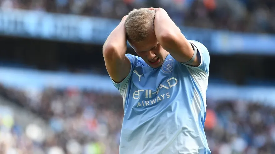 Erling Haaland atacante del Manchester City