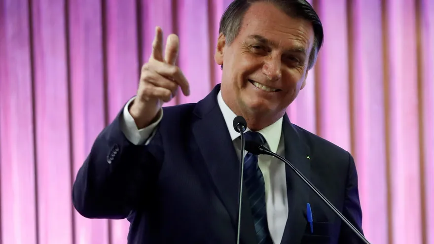 El presidente brasileño, Jair Bolsonaro.