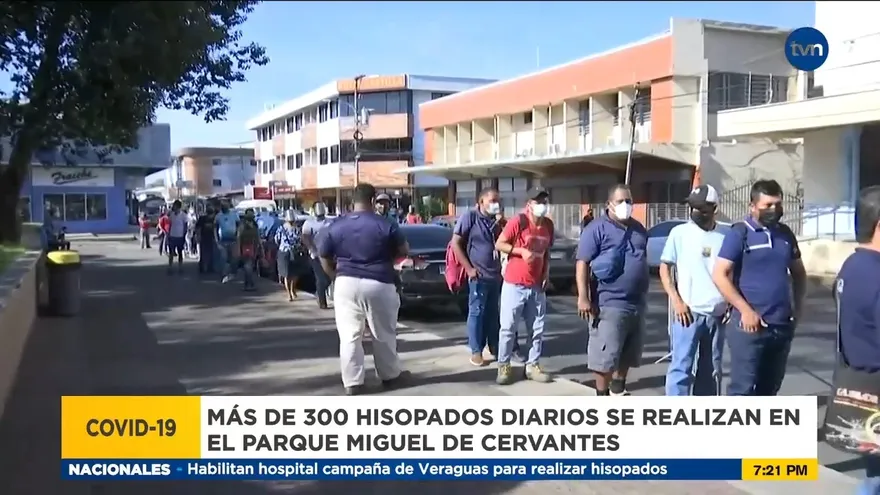 Más de 300 hisopados diarios en David