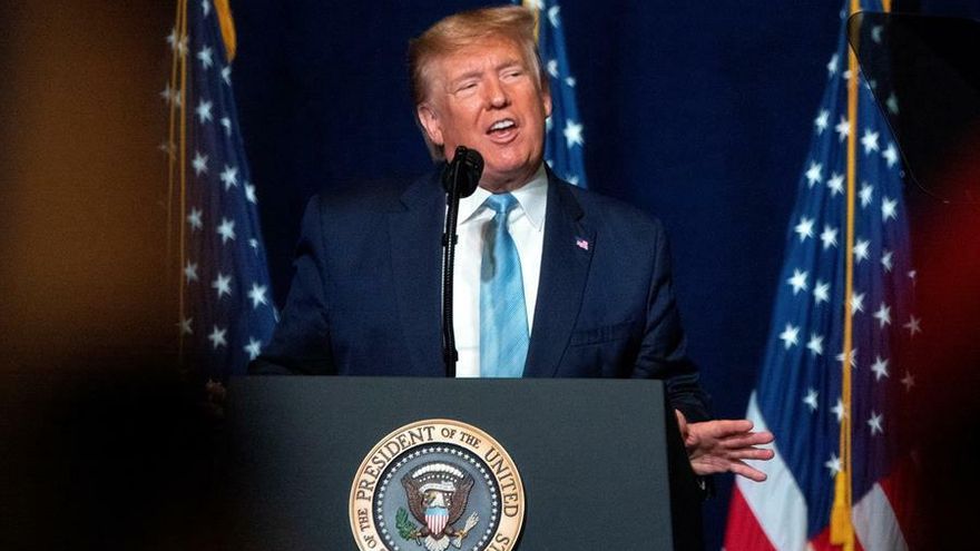 El presidente de Estados Unidos, Donald Trump.