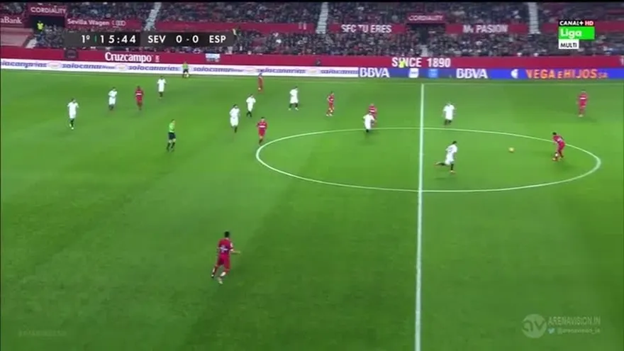 Sevilla derrotó 2-0 al Espanyol en su último partido de 2015