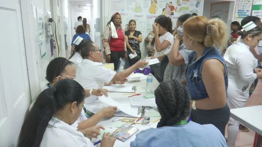 Jornada de carné verde y blanco del Minsa en San Miguelito