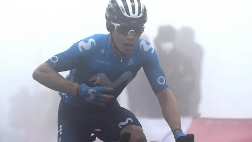 'Superman' López se impone en la 18ª etapa de Vuelta a España.