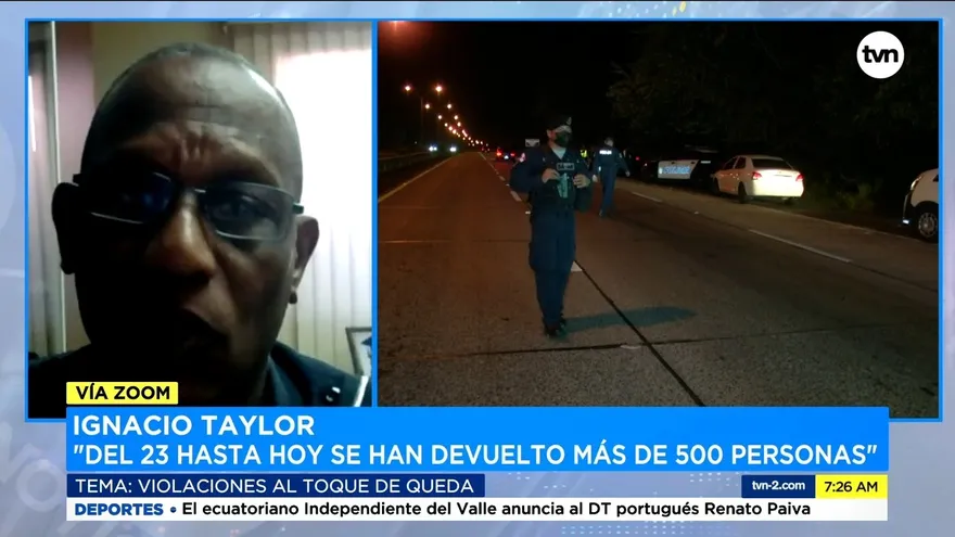 Unas 529 personas fueron retornadas en el cerco sanitario de Capira