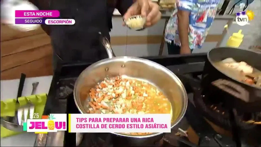 Receta: Costilla de cerdo estilo asiático