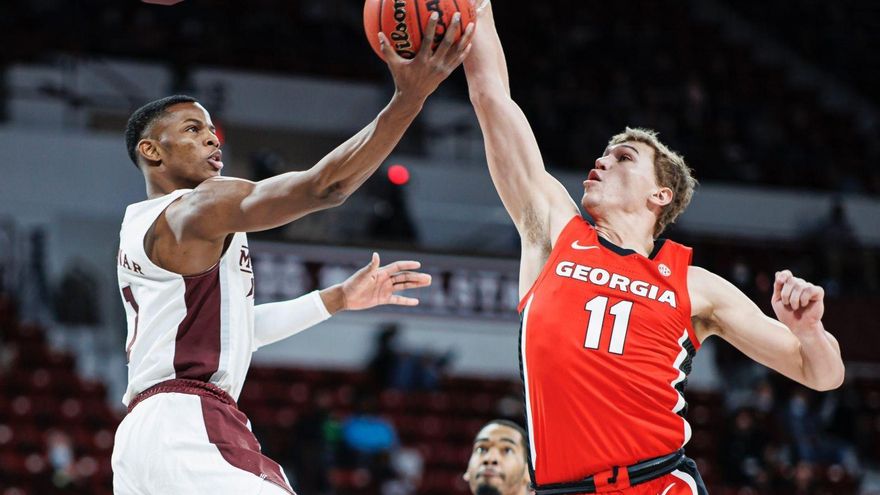 Iverson Molinar consiguió su máxima cantidad de puntos con Mississippi State en la NCAA