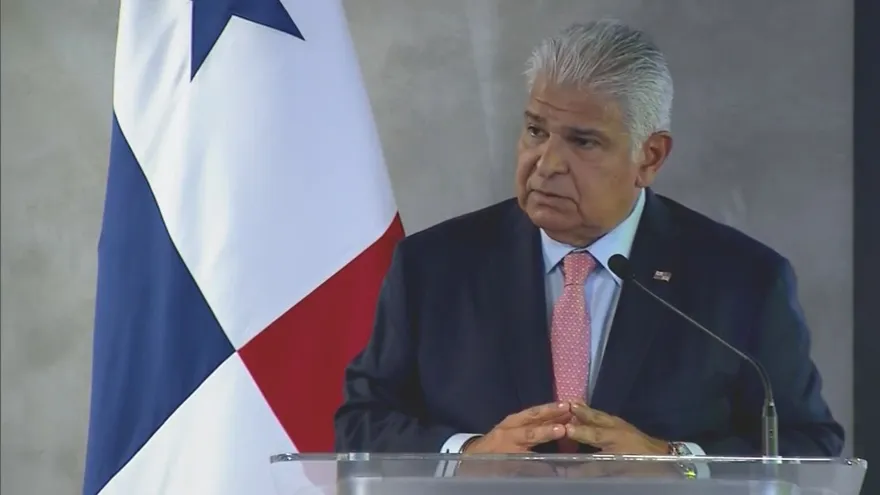 José Raúl Mulino, presidente de la República.