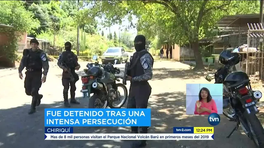 Detienen a un hombre con droga en Chiriquí
