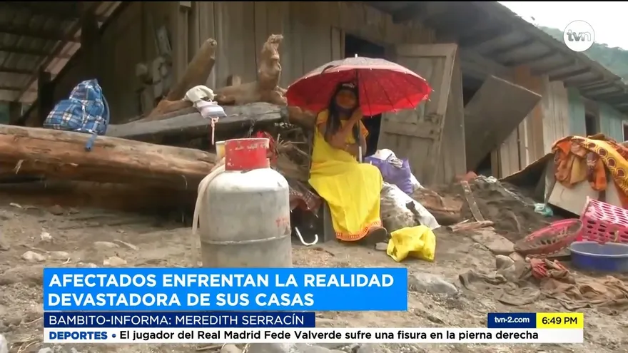 Afectados enfrentan una realidad devastadora en Tierras Altas