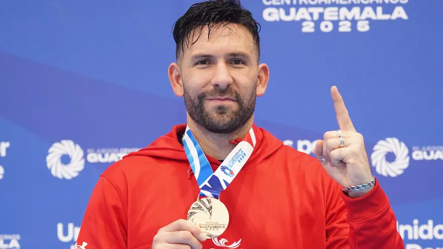 Arturo Dorati ganadro de la medalla de oro en los Juegos Centroamericanos Guatemala 2025