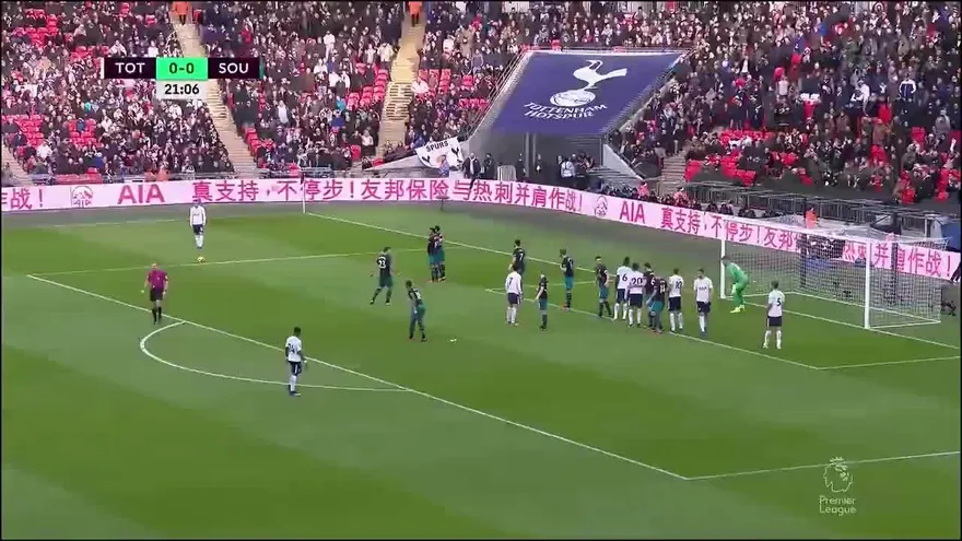 Goleada de Tottenham ante el  Southampton