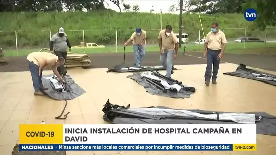 Prevén que este jueves inicie operaciones hospital campaña en David