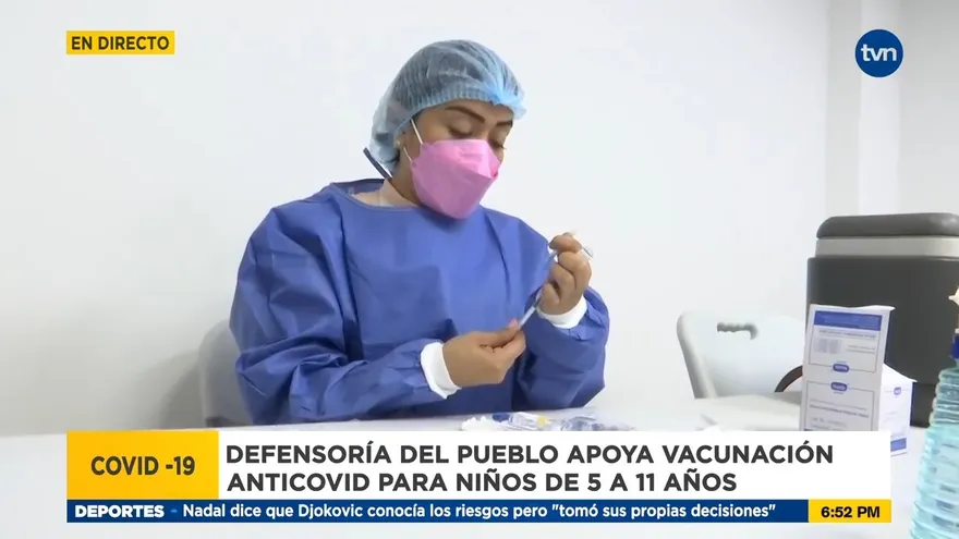 Defensor del Pueblo reitera vacunación para niños y niñas es un derecho