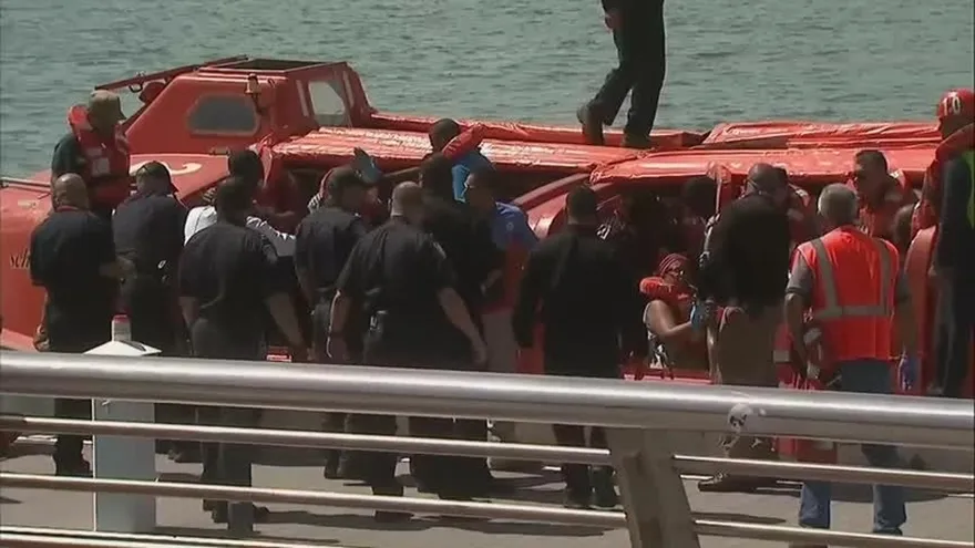 AMP investiga  siniestro registrado en el ferry "Caribbbean Fantasy"