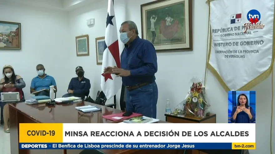 Autoridades de salud apoyan decisión de alcaldes en Veraguas