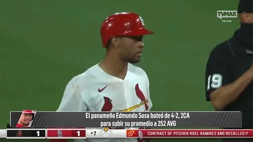 Panameño Edmundo Sosa encabeza ataque de San Luis