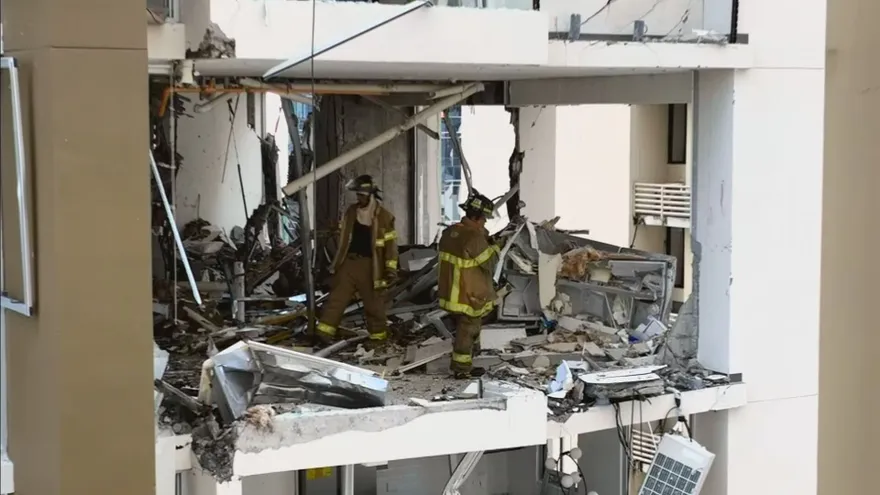 Bomberos se encuentran en el lugar del incidente