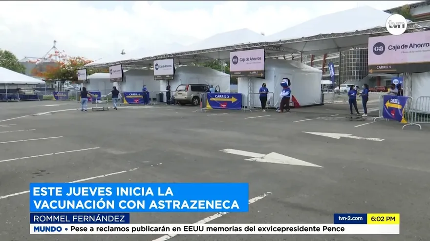 Vacunación con AstraZeneca iniciará este jueves