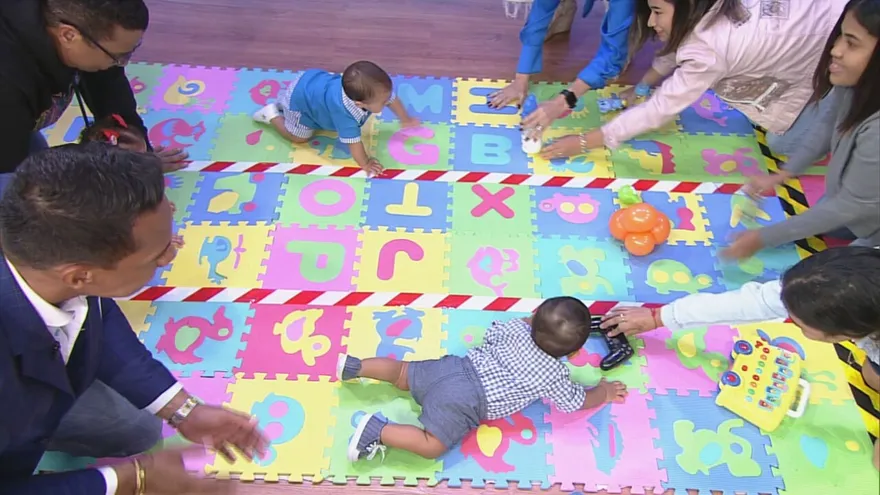 Carrera de bebés de Jelou