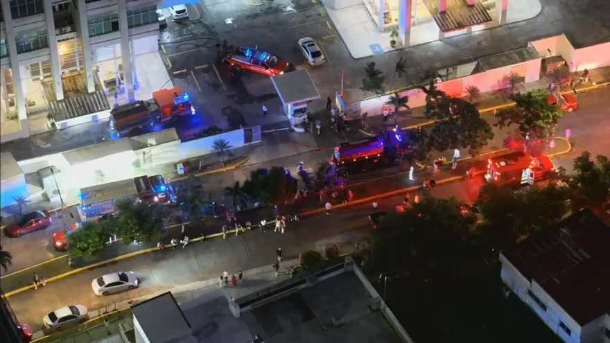 Vista aérea de los edificios Vivendi Towers