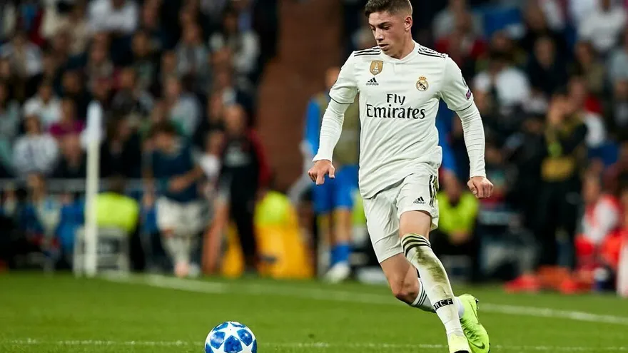 Federico Valverde, mediocampista del Real Madrid