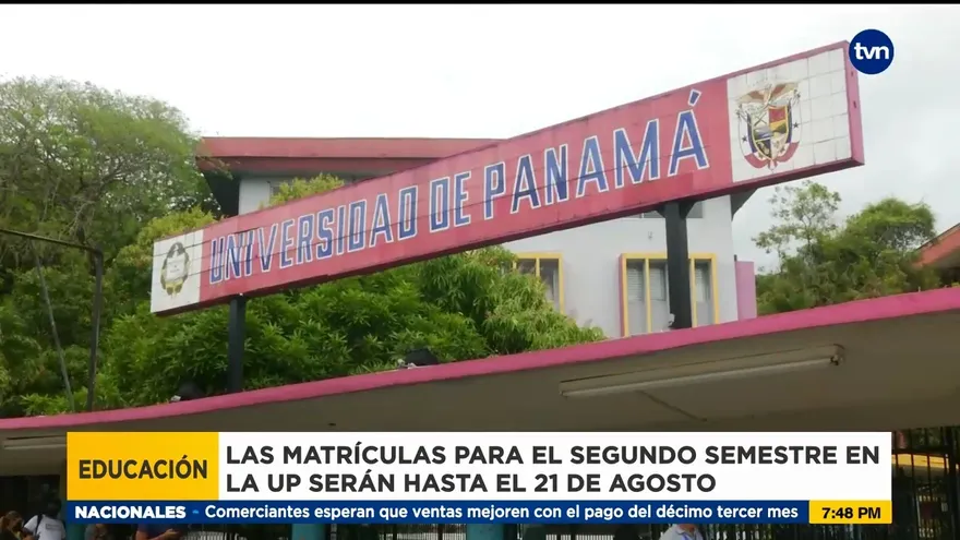Matrícula en el segundo semestre de la Universidad de Panamá será gratis