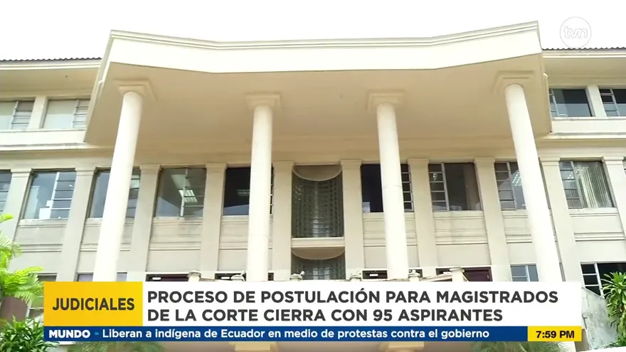 95 personas se postulan para ocupar el cargo de magistrado de la Sala de lo Penal