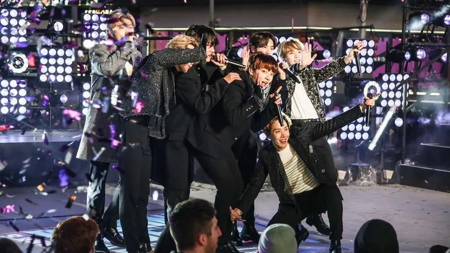 La banda surcoreana BTS