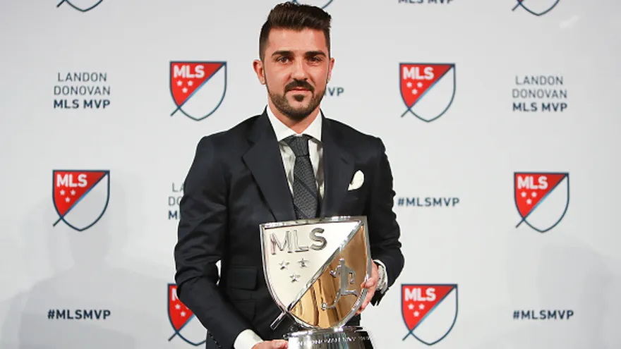 David Villa elegido mejor jugador de la temporada en Estados Unidos