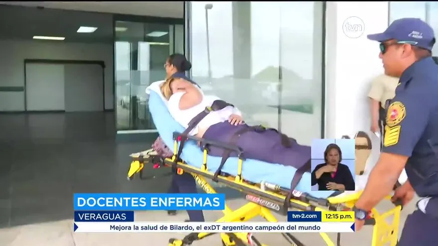 Trasladan a dos docentes enfermas en Veraguas