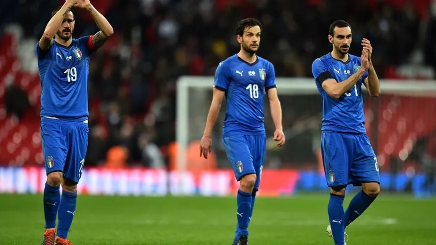 Inglaterra empata con un solo gol ante Italia