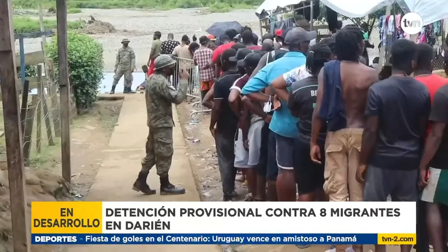 Ordenan medica cautelar contra 8 migrantes en Darién