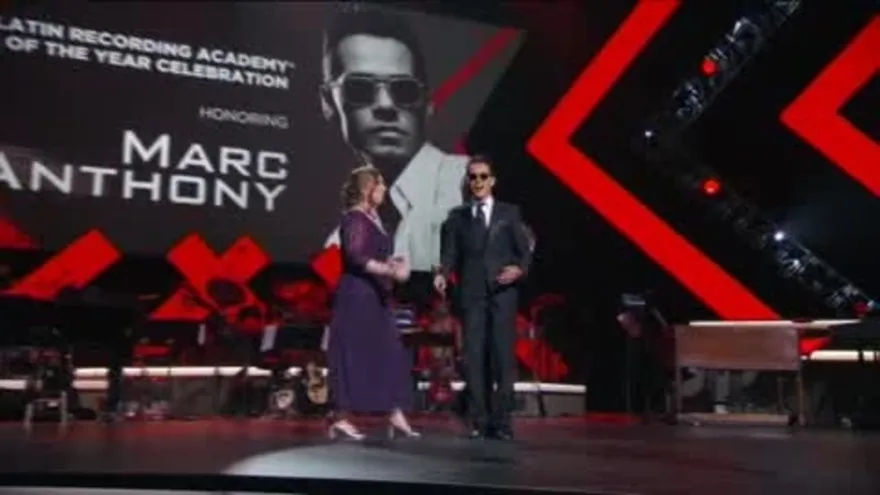 Marc Anthony, coronado como Persona del Año en los Grammy Latino