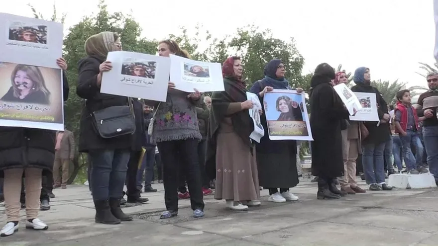 Manifestación en Bagdad pide liberar a periodista secuestrada