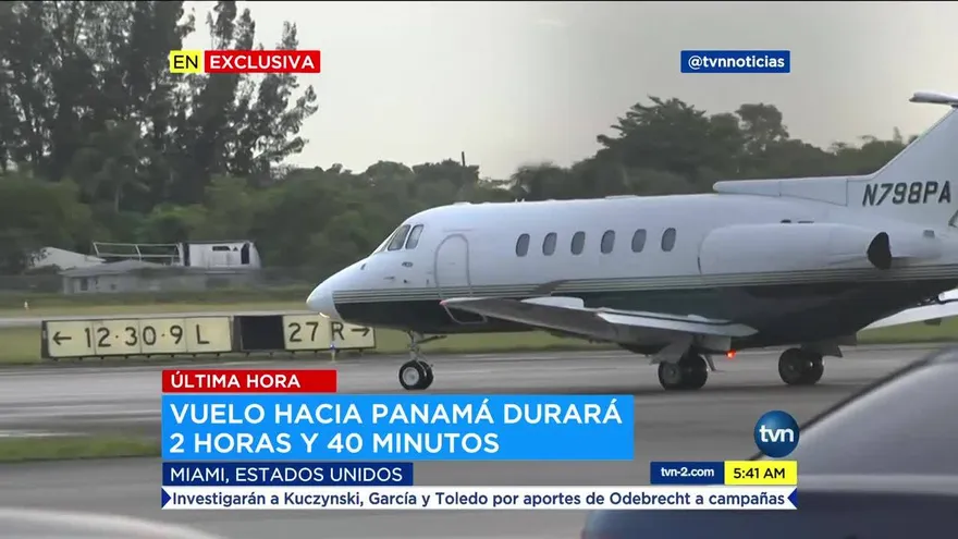 Martinelli viaja a Panamá extraditado de EEUU