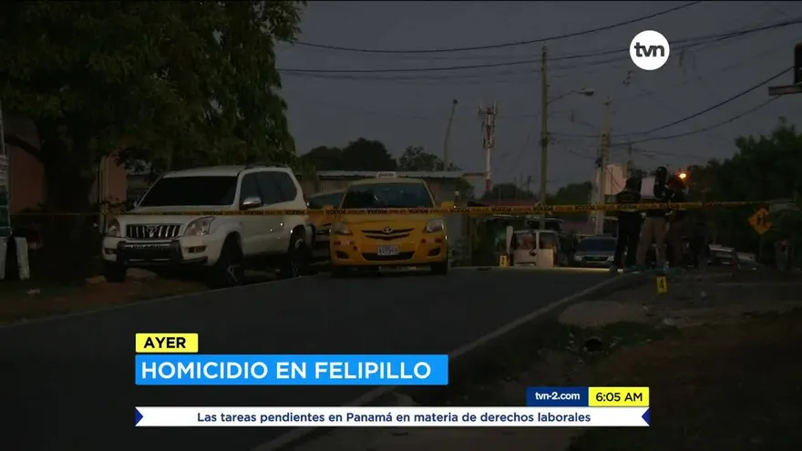 Asesinan a un hombre a bordo de un taxi