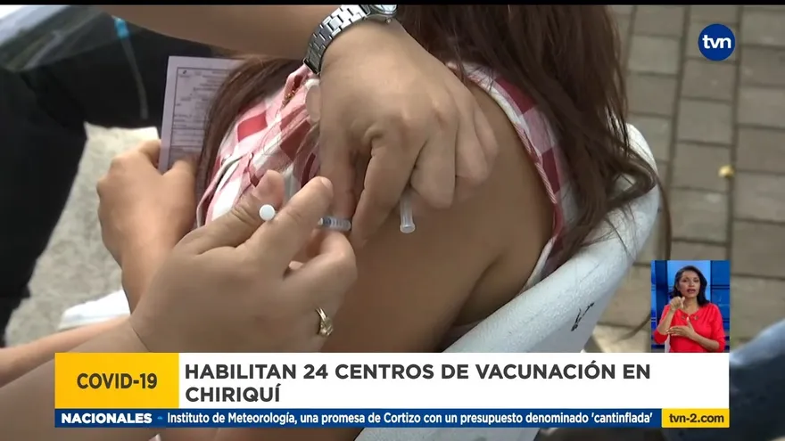 Inicia proceso de vacunación masiva con Pfizer en Chiriquí