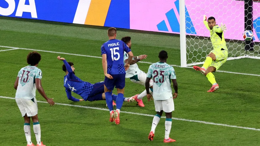 Portugal vs Croacia gol anulado por fuera de lugar a Gvardiol