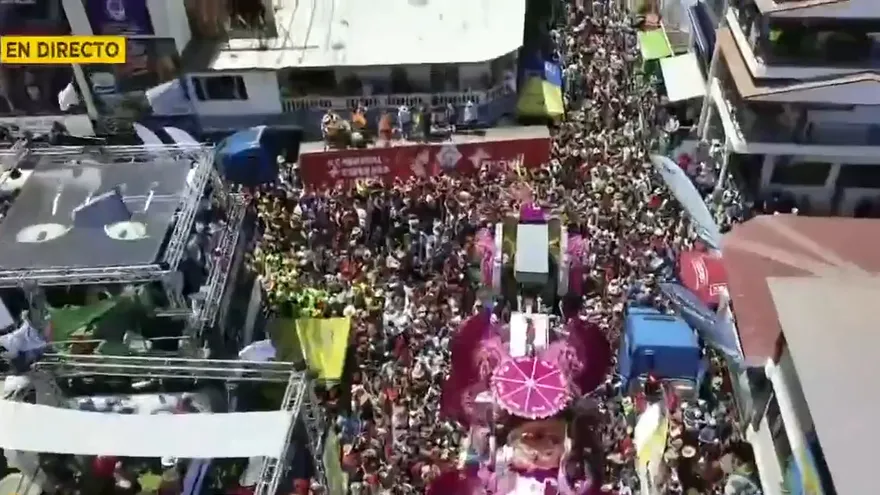 Multitud abarrotó el parque de Las Tablas