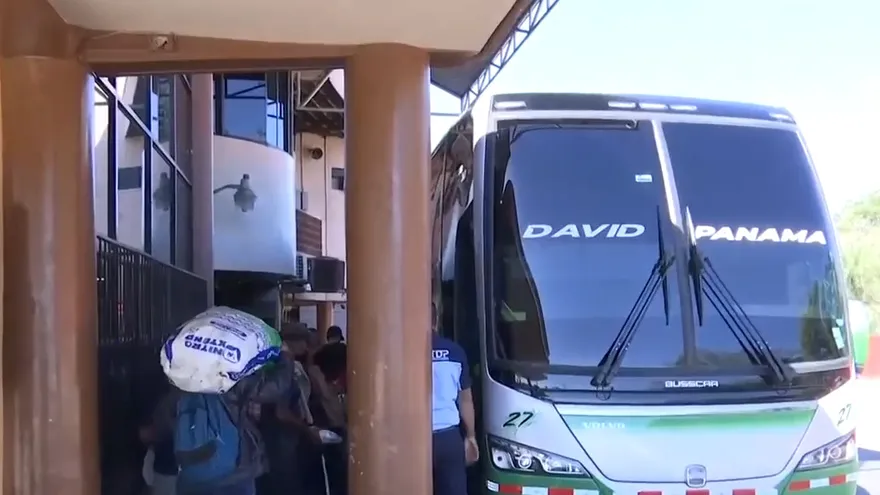 Retorno temprano de visitantes de Chiriquí