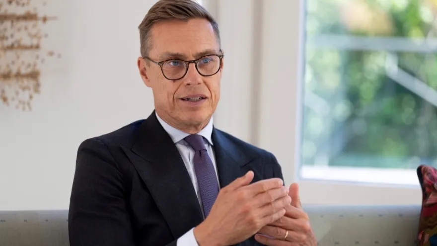 El presidente finlandés, Alexander Stubb