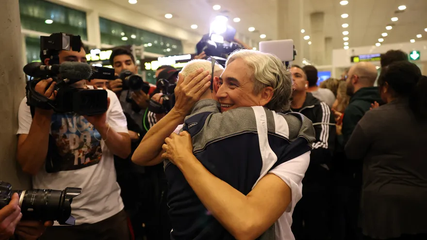 AFP  20251005  77TB6RR  v1  HighRes  SpainIsraelPalestiniansConflictDiplomacyAidFlot