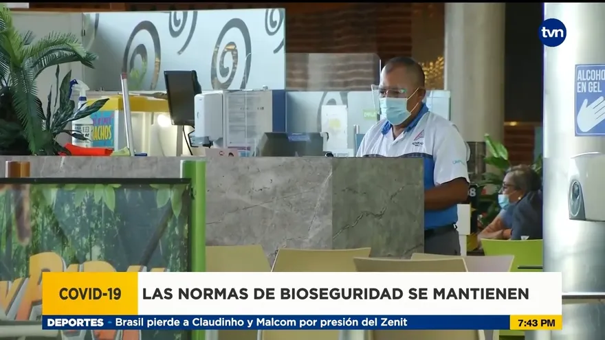 Aún se mantiene algunas medidas de bioseguridad